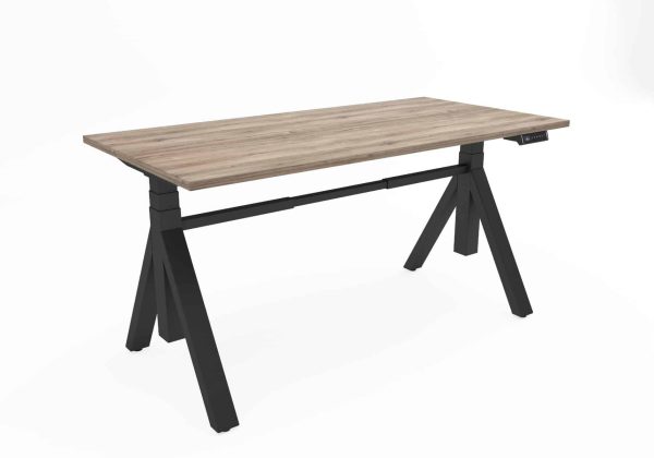 Ergolux Y miza v crni barvi.